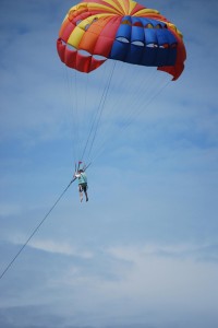 parasailing